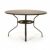 San Michelle Cast Aluminum Round Dining Table 48 inch CA-8140A-48